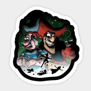 Pirate villain Sticker